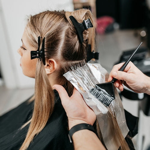 hair coloring process